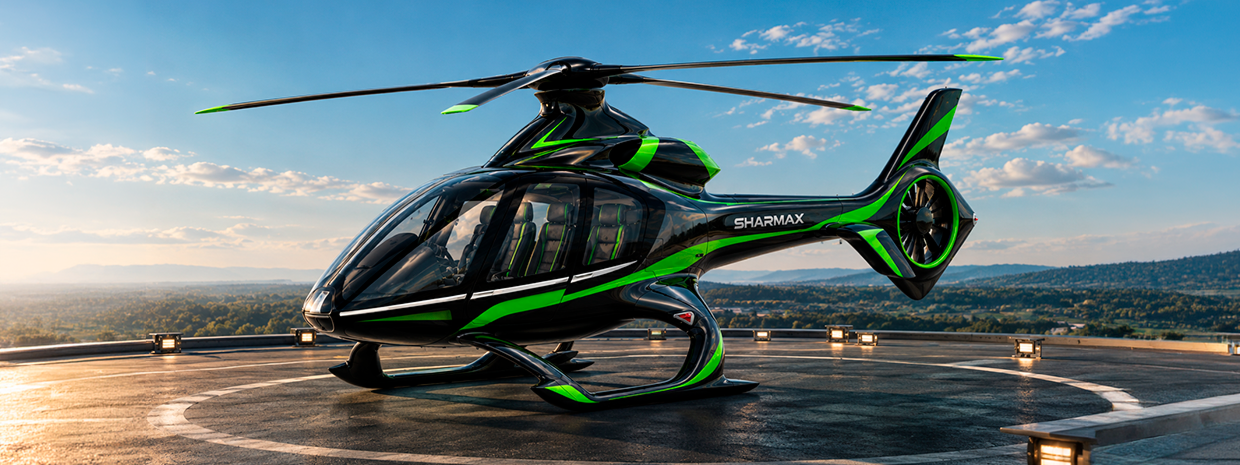 Sharmax Aviation представляет первую авиационную линейку бренда